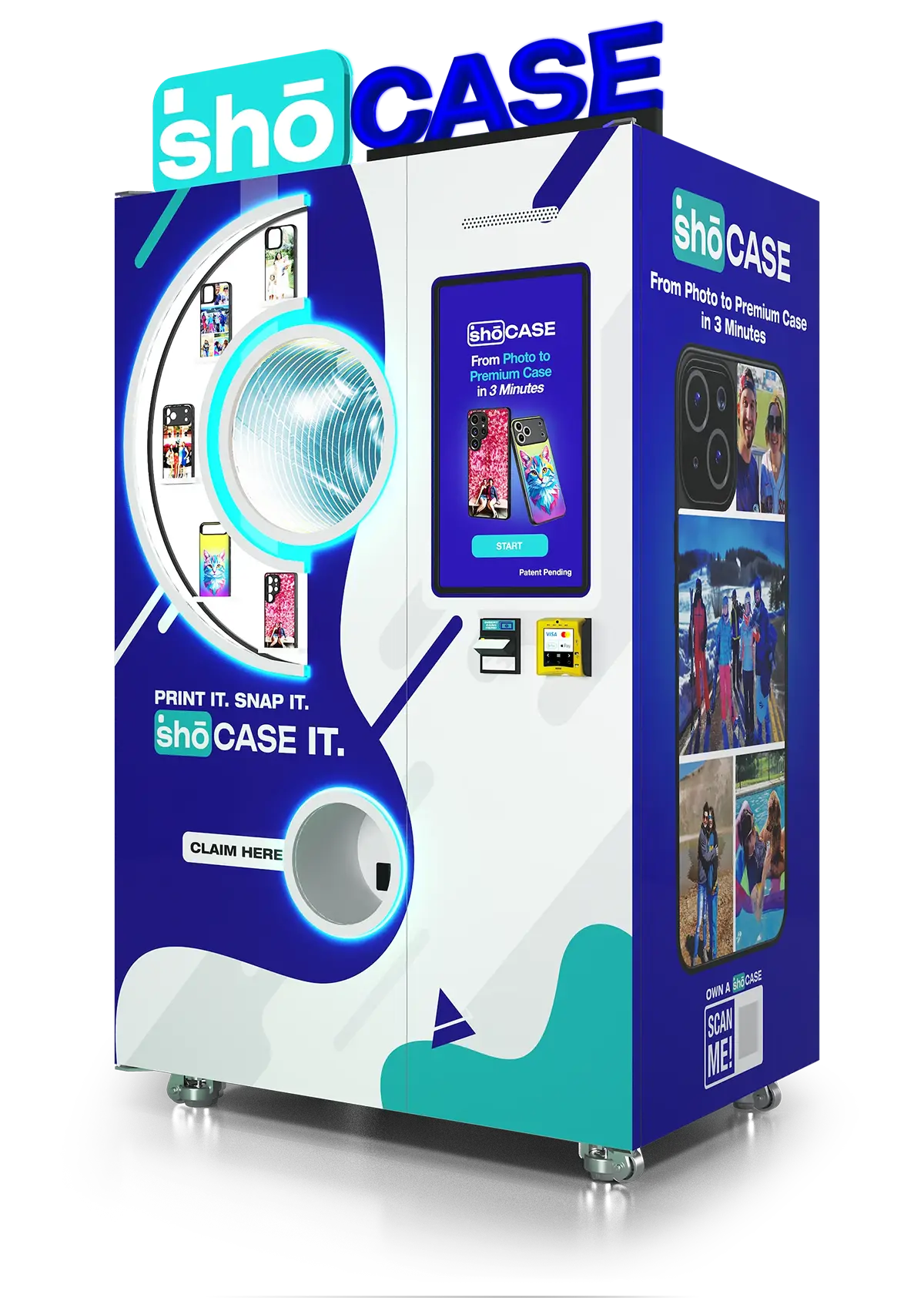 Front left angle shocase